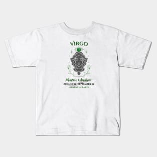 Zodiac Virgo Mantra Kids T-Shirt